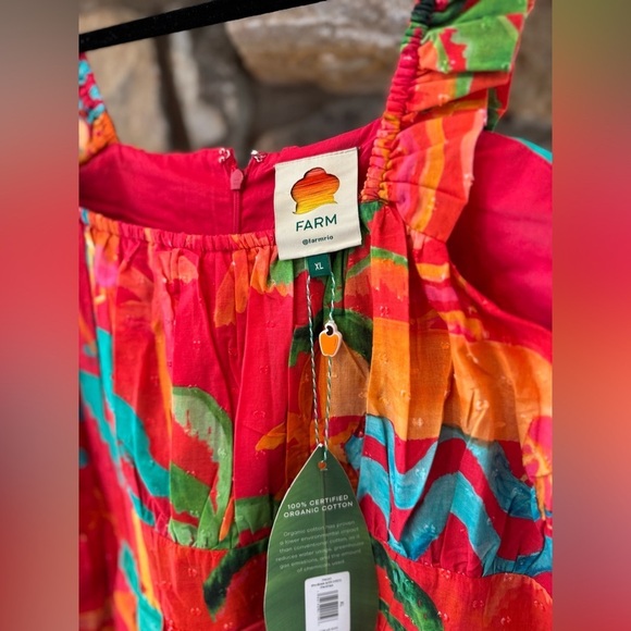NWT Farm Rio Midi Dress - Picture 7 of 8